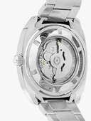 Seiko Erkek SNKM97 Analog Yeşil Kadran Otomatik Gümüş Paslanmaz Çelik Saat, yeşil, - 2
