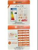 (6 Adet) Osaka 7W (50W) Sarı Işık (3000K) G4 Duylu (İğne Bacak) Led Çanak Ampul - 4