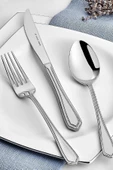 URZ Nil Elegance 316+ Çelik 84 Parça 12 Kişilik Çatal Kaşık Bıçak Takımı Urzmrkt 868716 - 2