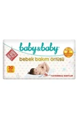 Baby&Baby Bebek Bakım Örtüsü 60x60cm 30'lu X3 Adet - 1