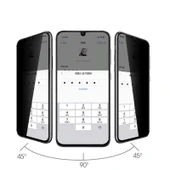 Galaxy A24 Zore New 5D Privacy Temperli Ekran Koruyucu - 5