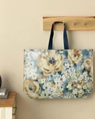 English Home Roses Alışveriş Çantası 54,5x38 Cm Mavi - 1