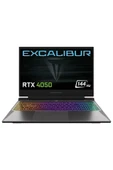Excalibur G870.1270-DVA0X-B I7-12700H 32GB RAM 500GB NVMe SSD GEN4 6GB RTX4050 DOS GAMING LAPTOP - 1