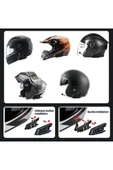 Bt40 Kask Kulaklık Bluetooth Motosiklet Kulaklık Intercom 5.3 - 4