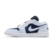 Air Jordan 1 Low SE Midnight Navy Gold Charms - 2
