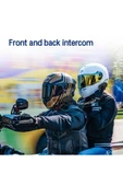 Bt-12b 2 Binici Eşleşme Özellıklı Motosiklet Bluetooth Intercom - 4