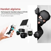 RX95G Solar Güvenlik Kamerası Türkçe 4G Sim Kartlı PTZ Hareketli Gece Görüşlü Güneş Panelli Kamera - 4
