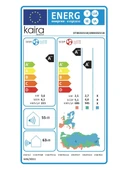 Kaira DTXR35E Wi-Fi 12000 BTU A++ Inverter Duvar Tipi Klima Montaj Dahil - 4