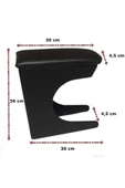 Araba Oto Kolçak Ayaklı Delmeden Pratik Tamamı Mdf Iki Ön Koltuk Arası Ölçüsü 4,5 Cm Olan Araçlar thumbnail 1