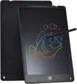 T12 Siyah Writing Tablet Lcd 12 Inç Dijital Kalemli Çizim Yazı Tahtası - 1