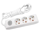 Viko Multi-let Kablolu Grup Priz 3 lü 5 Metre - 1