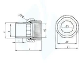3/4 Düz Radyatör Rakoru - 2