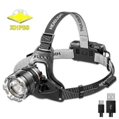 PeakStar PS-8002 Sensörlü Zoomlu Profesyonel Şarjlı Kafa Lambası - 1