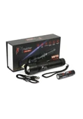 Ps-1600 Süper Parlak Led Zoomlu 5 Mod Su Geçirmez Profesyonel Kamp Bekçi Avcı Feneri - 1