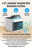 500 Ml Masa Üstü Mini Klima Soğutucu Hava Nemlendirici - 3