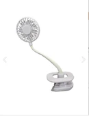 Portatif Işıklı Mini Klipsli Fan - 4