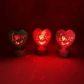 Işıklı Love Kalp - 1