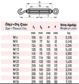 M6 Çektirme ( 4 Adet ) - 2
