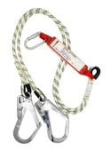 Çift Bacaklı Şok Emicili Lanyard Büyük Kancalı - 1