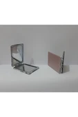 Renkli Çiçekler Ayna Metal Çanta Aynası Dikdörtgen Ayna - 3