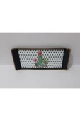 Renkli Çiçekler Kahve Tepsisi Sunum Tepsi 29x12.5 cm - 6