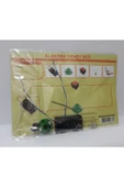 Renkli Çiçekler Elektrik Deney Seti Çocuklar Için Deney Malzemesi - 1