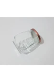 Renkli Çiçekler 500ml Cam Kavanoz Kuru ve Sıvı Gıda Saklama Kavanozu - 3