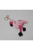 Renkli Çiçekler Peluş Kuğu Anahtarlık - 2