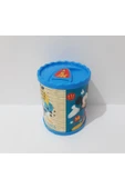 Renkli Çiçekler Kumbara Karikatür Desenli Çocuklar İçin Plastik Kumbara - 5