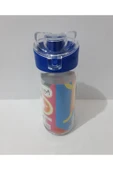 Renkli Çiçekler 500ml Cam Su Matarası Su Şişesi Suluk - 6