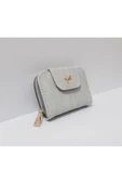 Renkli Çiçekler Kadın Cüzdan Kullanışlı 12x9 CM Kadın Cüzdanı - 1