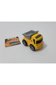 Renkli Çiçekler Oyuncak Çek Bırak Mini Kamyon 7x4.5x5 Cm - 1