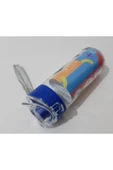 Renkli Çiçekler 500ml Cam Su Matarası Su Şişesi Suluk - 3