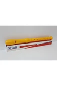 Renkli Çiçekler Fülüt Eğlence Enstürüman Müzik Aleti 32 CM - 3