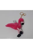 Renkli Çiçekler Peluş Kuğu Anahtarlık - 2