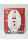 Renkli Çiçekler Balon Kardan Adam Balonu Balon Set - 3