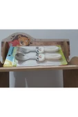 Renkli Çiçekler Bebek Çocuk Için Sevimli Karikatür Çatak Kaşık - 4