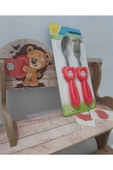 Renkli Çiçekler Bebek Çocuk Için Sevimli Karikatür Çatak Kaşık - 6