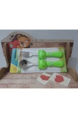 Renkli Çiçekler Bebek Çocuk Için Sevimli Karikatür Çatak Kaşık - 5