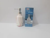 Renkli Çiçekler 350ml Porselen Sıvı Sabunluk - 6