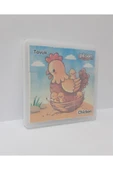 Renkli Çiçekler 9 Parça Puzzle Set Hayvan Serisi - 1