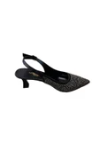 Kadın Taşlı Kadeh Topuk Stiletto - 2