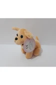 Renkli Çiçekler Peluş Minik Oyuncak Havlayan Köpek - 5