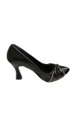 Kadın İnce Kadeh Topuklu Stiletto Ayakkabı - 1