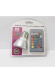 Renkli Çiçekler Uzaktan Kumandalı LED Renkli Lamba - 1