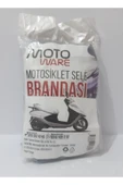 Renkli Çiçekler Motosiklet Sele Brandası - 4