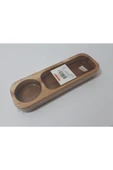 Renkli Çiçekler Ahşap Sunum Tabak 30x10x4 Cm - 3