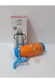 Renkli Çiçekler Biberon Sevimli Karikatür Desenli Bebekler Için Termoslu Biberon - 4