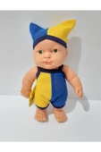 Renkli Çiçekler Fanatik Bebek Elbiseli Et Bebek - 1