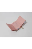 Renkli Çiçekler Çocuk Cüzdan 11x8 CM Pembe Desenli Çocuk Cüzdanı - 3